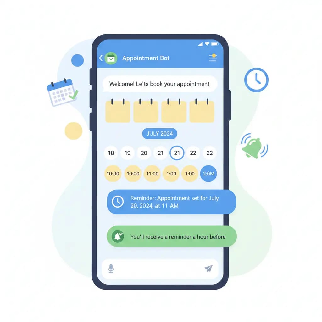 קביעת תורים אוטומטית ותזכורות בוואטסאפ