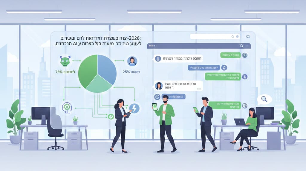 וואטסאפ אוטומטי לעסקים ב-2026: אוטומציה, סוכני AI וניהול שיחות מקצועי עם קליקי